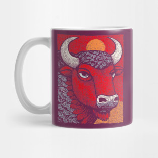 Sacred White Buffalo | The Great Spirit Animal Mug