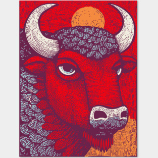Sacred White Buffalo | The Great Spirit Animal Posters and Art