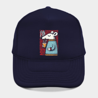 Cozy Rat Barista | The Coffee Enthusiast Hat