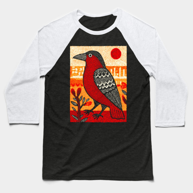 Solar Crow | The Sun Bringer Omen Baseball T-Shirt by TuncGK