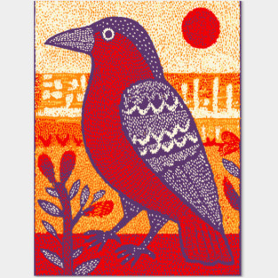 Solar Crow | The Sun Bringer Omen Posters and Art