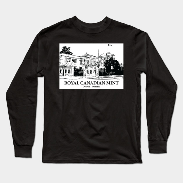 Royal Canadian Mint - Ottawa ON Long Sleeve T-Shirt by Lakeric