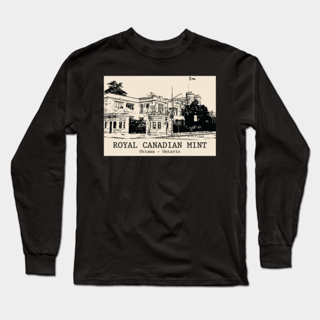 Royal Canadian Mint - Ottawa ON Long Sleeve T-Shirt by Lakeric