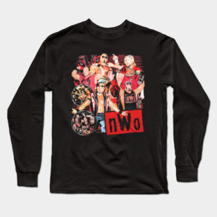 Nwo Wolfpac WWE Long Sleeve T-Shirt