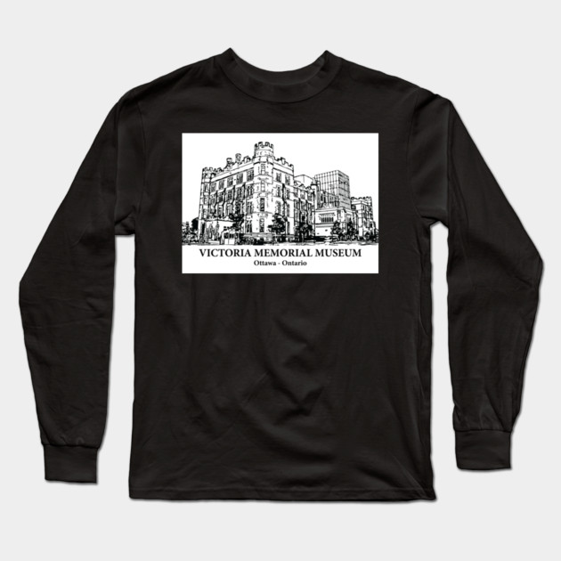 Victoria Memorial Museum - Ottawa ON Long Sleeve T-Shirt by Lakeric