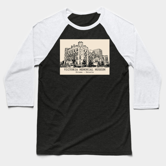 Victoria Memorial Museum - Ottawa ON Baseball T-Shirt by Lakeric