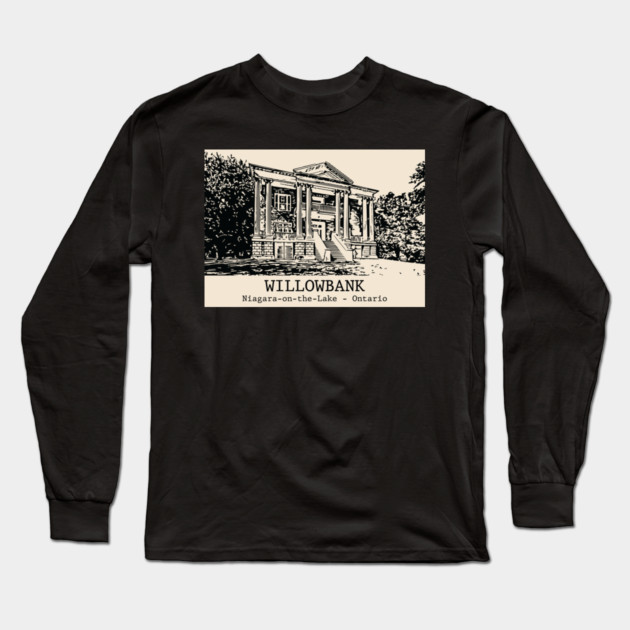 Willowbank - Niagara-on-the-Lake ON Long Sleeve T-Shirt by Lakeric
