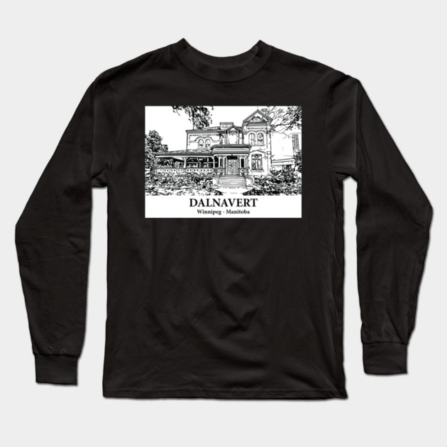 Dalnavert - Winnipeg MB Long Sleeve T-Shirt by Lakeric