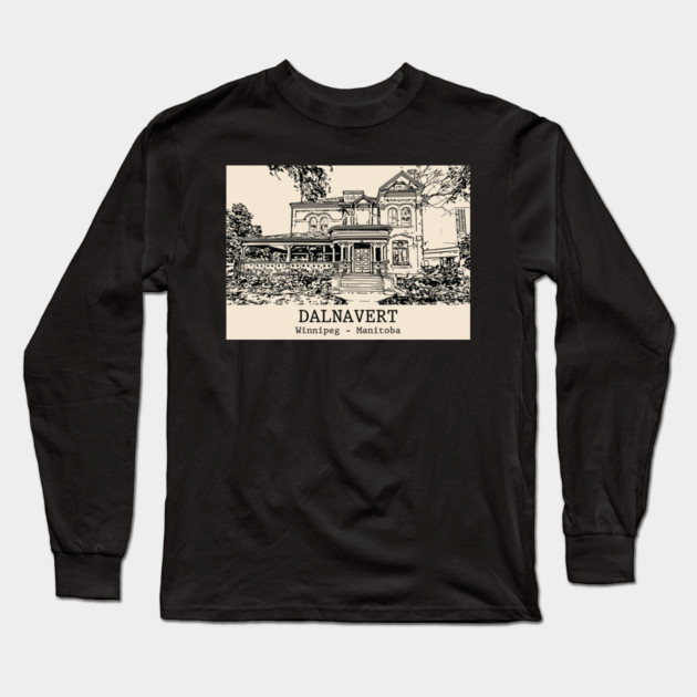Dalnavert - Winnipeg MB Long Sleeve T-Shirt by Lakeric