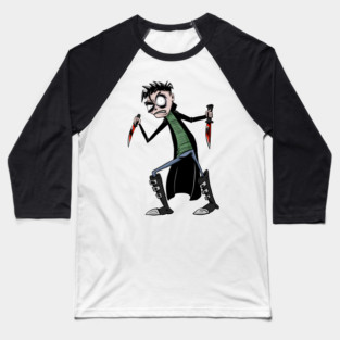 Johnny the Homicidal Maniac Baseball T-Shirt