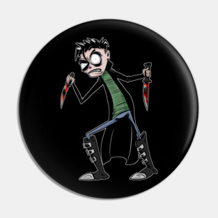 Johnny the Homicidal Maniac Pin