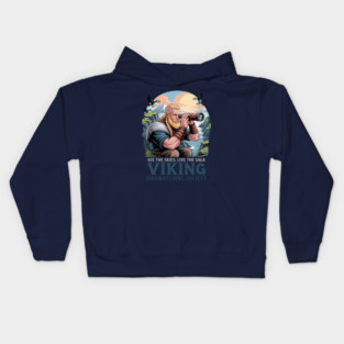 Viking Birdwatching Society Kids Hoodie