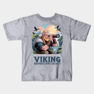 Viking Birdwatching Society Kids T-Shirt