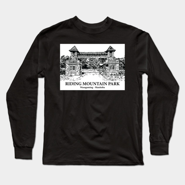 Riding Mountain Park - Wasagaming MB Long Sleeve T-Shirt by Lakeric