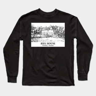 Riel House - Winnipeg MB Long Sleeve T-Shirt