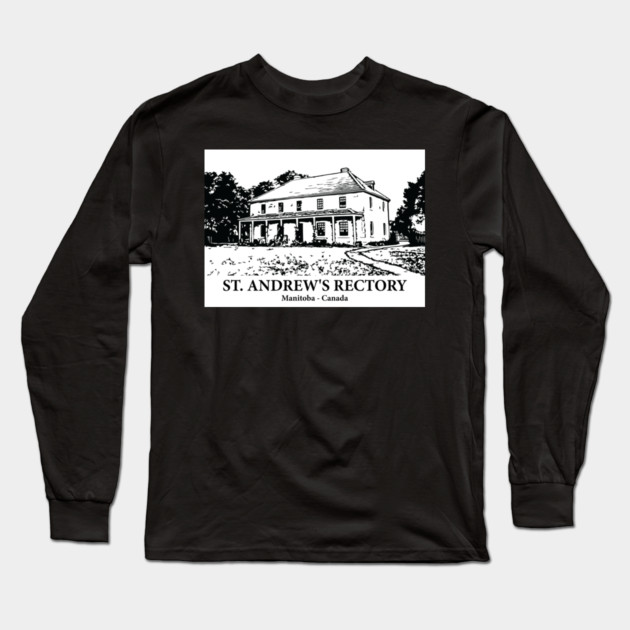 St. Andrew's Rectory - Manitoba Long Sleeve T-Shirt by Lakeric