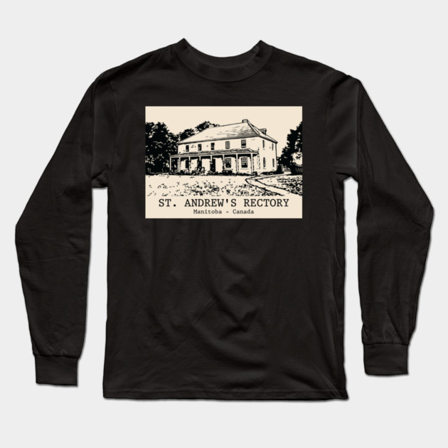 St. Andrew's Rectory - Manitoba Long Sleeve T-Shirt by Lakeric