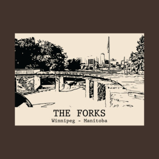 The Forks - Winnipeg MB T-Shirt