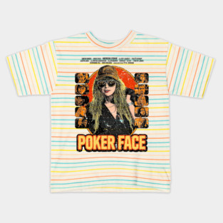 Poker Face Kids T-Shirt