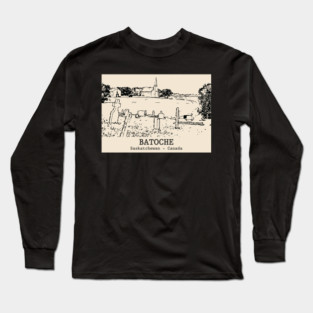 Batoche - Saskatchewan Long Sleeve T-Shirt