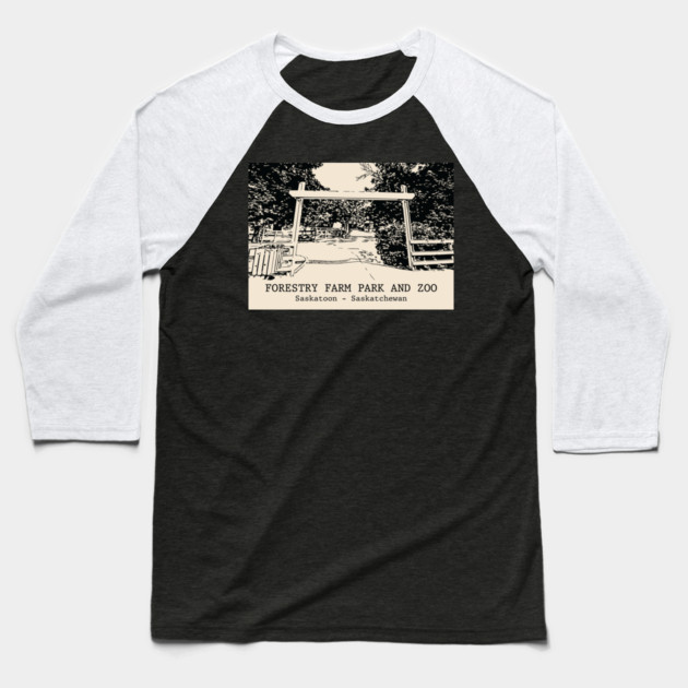 Forestry Farm Park and Zoo - Saskatoon SK Baseball T-Shirt by Lakeric