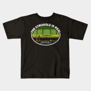 Pitfall - The Struggle Is Real Kids T-Shirt