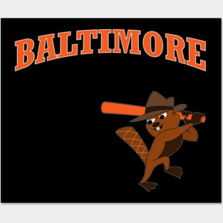 Agent B Baltimore Baseball Phineas and Ferb OWCA Agent Dylan Beavers Posters and Art