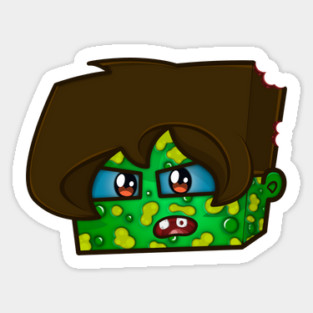 Cartoon Zombie Design Sticker