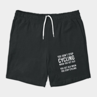 Funny Old Cycling Lover Shorts
