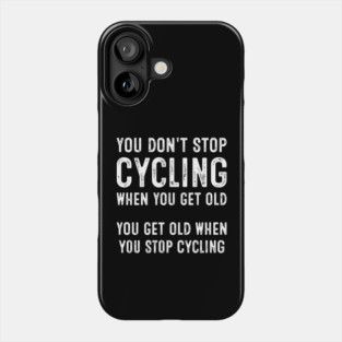 Funny Old Cycling Lover Phone Case