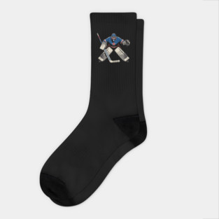 Vintage Ice Hockey Goalie Socks