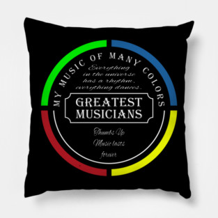 Thumbs Up 7/10/26 Music D5093 Pillow