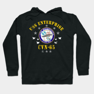 USS Enterprise CVN-65 Aircraft Carrier Veterans Day Vintage Veteran Men Women Hoodie