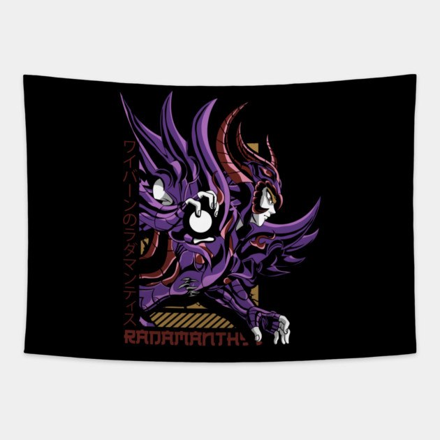 Radamanthys - Saint Seiya Tapestry by Otaku Vibes
