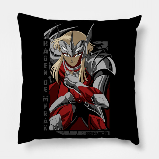 Hagen of Merak Warrior - Saint Seiya Pillow by Otaku Vibes