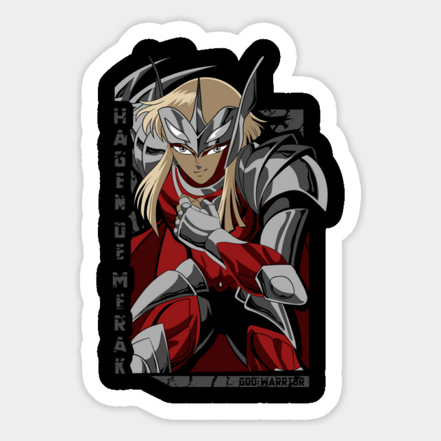 Hagen of Merak Warrior - Saint Seiya Magnet by Otaku Vibes