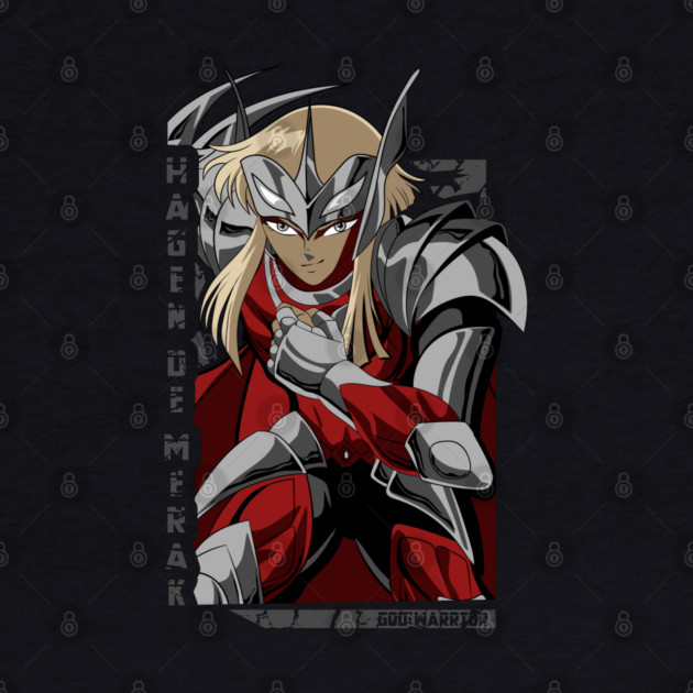 Hagen of Merak Warrior - Saint Seiya by Otaku Vibes