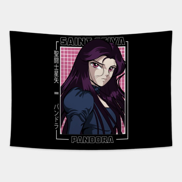 Pandora Cool Art - Saint Seiya Tapestry by Otaku Vibes