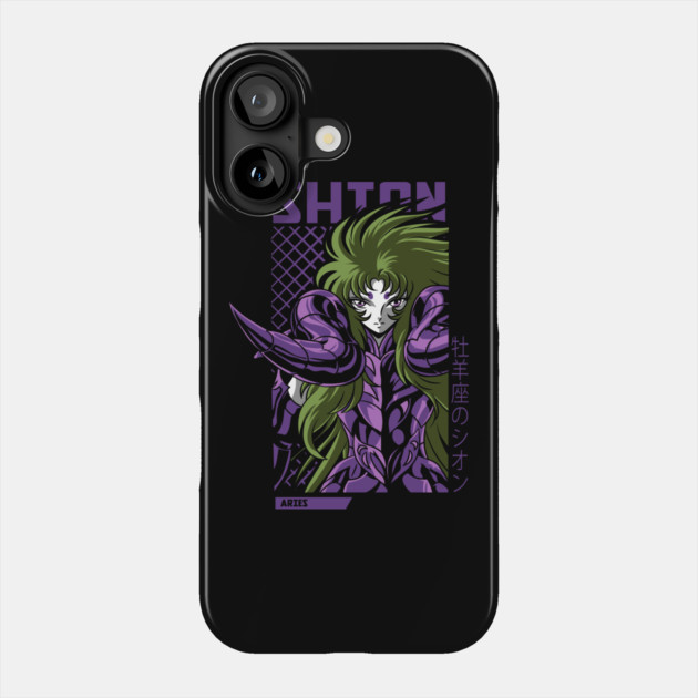 Shion - Aries - Saint Seiya Phone Case by Otaku Vibes