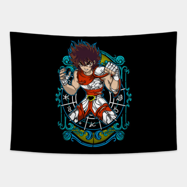 Seiya - Pegasus Saint Seiya Tapestry by Otaku Vibes