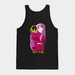Shiroto Saki - Saint Seiya Anime Tank Top
