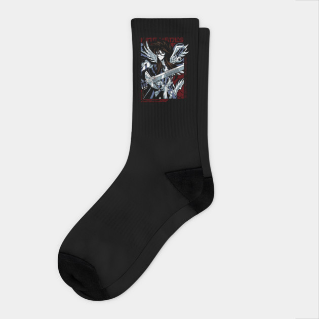 Hades - Saint Seiya Anime Socks by Otaku Vibes