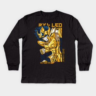 Ikki - Leo - Saint Seiya Anime Kids Long Sleeve T-Shirt