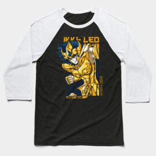 Ikki - Leo - Saint Seiya Anime Baseball T-Shirt