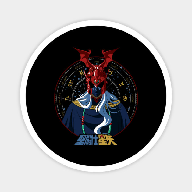 Shion - Aries - Saint Seiya Magnet by Otaku Vibes