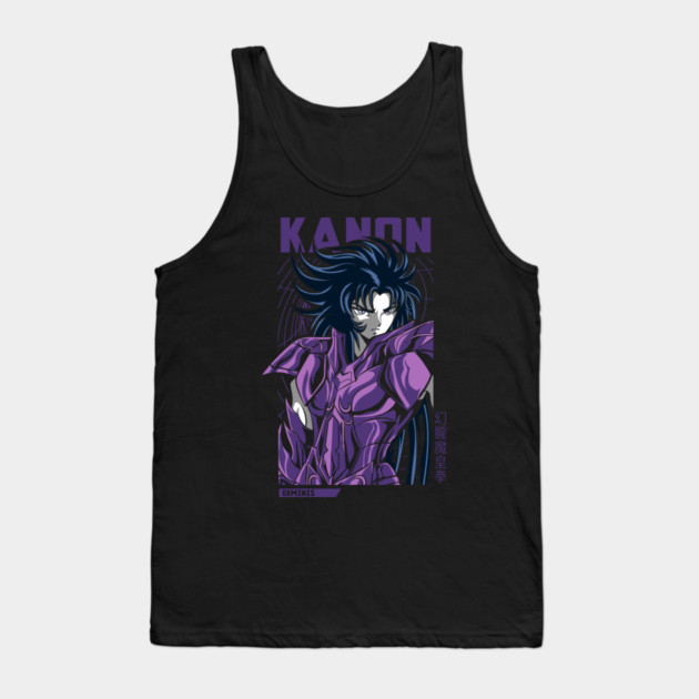 Kanon Gemini - Saint Seiya Art Tank Top by Otaku Vibes