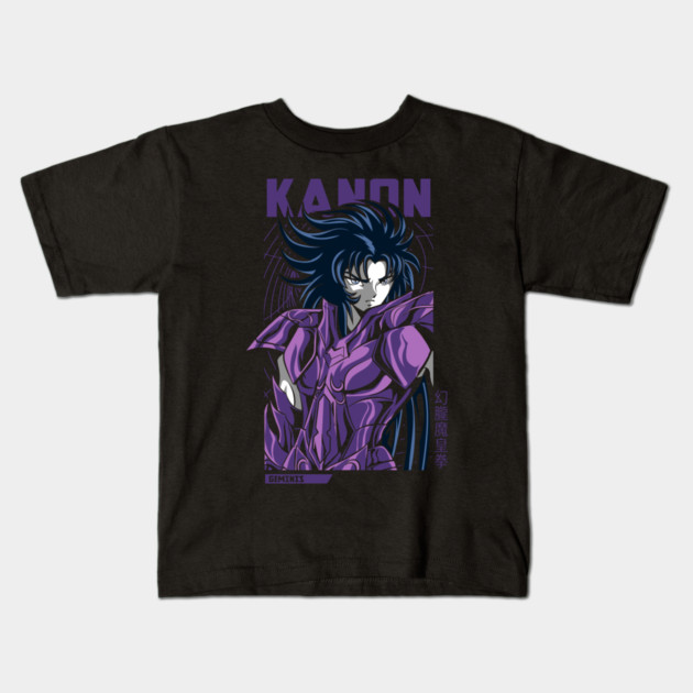 Kanon Gemini - Saint Seiya Art Kids T-Shirt by Otaku Vibes