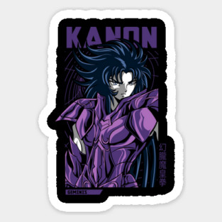 Kanon Gemini - Saint Seiya Art Magnet