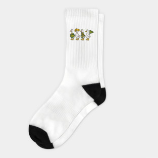 Green Bay Silly Goose Funny packers Football Socks