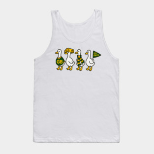 Green Bay Silly Goose Funny packers Football Tank Top
